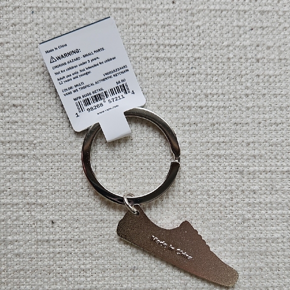 Vans Red and White Sneaker Keychain - Picture 5 of 10